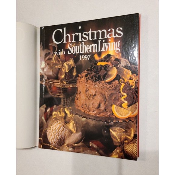 Vintage 1997 Hardcover Book "Christmas with Southern Living" with Dust Jacket DJ - Picture 2 of 9